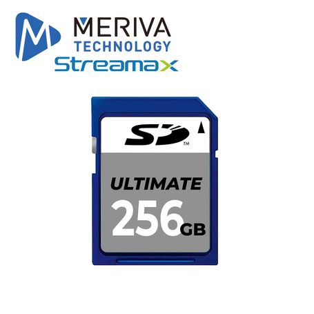 tarjeta de memoria sd de 256gb meriva technology msd256gb para dvrs móviles  optimizada para videovigilancia